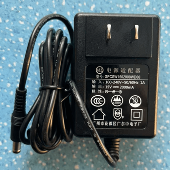 Original fluke ti10/ti29/ti32/ti400 infrared thermal imager thermal imager power adapter charger 15v2000ma universal