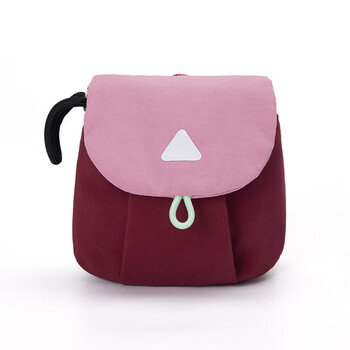 Across coin storage bag pendant key bag small card bag retro multi-color portable lipstick bag mini headphone bag rose red