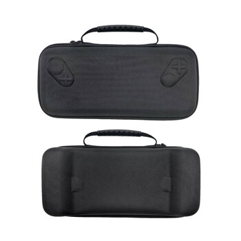 Wanfusheng is suitable for rog xbox ally handheld game console storage bag black solid color simple storage box rog xbox ally x cloth pattern waterproof handbag black storage bag