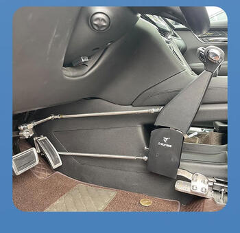 Dilan disabled c5 driving assistant device double lower limb full hand control throttle brake hand black