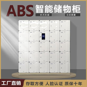 Abs smart storage cabinet bathroom cabinet face recognition gym electronic locker plastic locker face recognition consultation_consult customer service