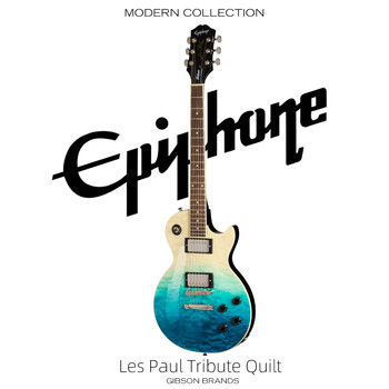 Epiphone electric guitar lp tribute qulit ocean blue novice advanced men and women yi pu feng american brand