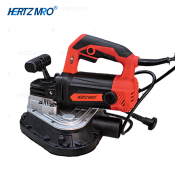 Hertzmro dmj-e3 three-head dust-free grinder polisher vacuum cleaner + cart bracket 220v unit set