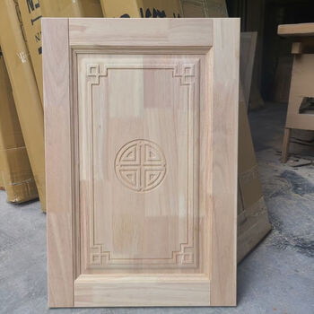 Pupan pure solid wood cabinet door, blank door panel, wardrobe door, shoe cabinet door, bookcase door, custom cabinet door, simple cabinet door, self-shaped back-shaped inner pressure wire, door core, small wire/square, small wire extra, rubber wood