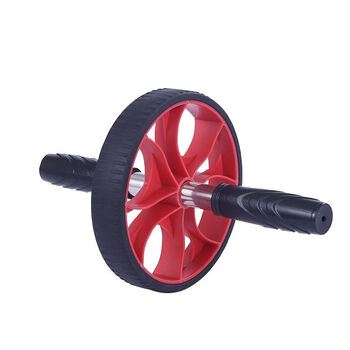 Baichao single-wheel abdominal muscle exercise abdominal muscle fitness equipment for men and women home slimming belly roller orange single-wheel abdominal wheel with kneeling pad