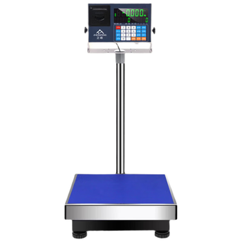 Zhengfeng electronic platform scale thermal printing self-adhesive barcode label warehouse industrial scale with editable content 300kg/5g