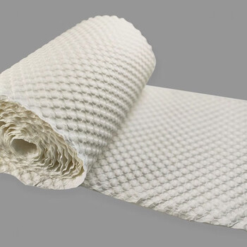 Packaging foam shock-proof bubble paper grid pressure foam kraft paper filler environmentally friendly packaging paper express anti-fall filler shock-absorbing paper white thickened no tear line 45cm*50m