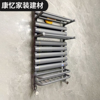 Ina steel copper-aluminum composite small basket radiator bathroom household water floor heating rack wall-mounted toilet bathroom copper-aluminum e style super 100 cm height