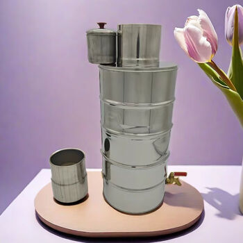 Thickened stainless steel chimney water tank kettle large capacity hot water kettle stove chimney water tank firewood saving hot water kettle enlarged 1ml thickness 0 points 28 + copper faucet + increase tube 5l or more