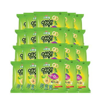 Oishi onion rings puffed snacks gift pack 6g*20 bags
