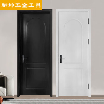 French bedroom door, european retro painted wooden door, solid wood interior door, a complete set of customized room doors, regular style painted, french wooden door customization, single door leaf