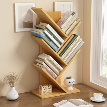 Anya desktop tree-shaped bookshelf multi-layer simple small bookcase student bedroom storage rack desktop storage rack five layers