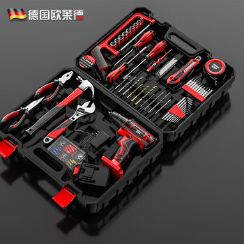 Household tool box set, daily maintenance, hardware wrench, screw, pliers set, family large combination, burn-in, no refund, broken tools reissued