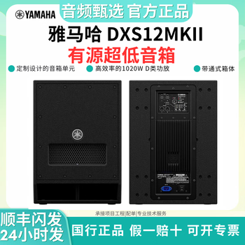 Yamaha dxs12mkii dxs15mkii dxs18 active subwoofer stage performance dxs12mkii