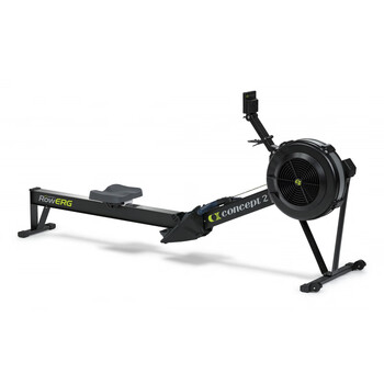 Concept2 painting rowing machine c2 indoor fitness equipment original d type upgraded version home rowerg wind resistance painting rowing machine rowerg black