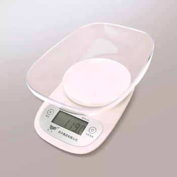 Yusenyikaifeng electronic scale lcd kitchen scale digital scale with bowl anti-fall commercial scale food scale kitchen scale 3kg0.1 (battery model) large screen display