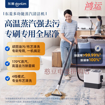 Donlim steam cleaner, high temperature steam cleaner, household kitchen range hood, fabric curtain, carpet, multi-purpose cleaning machine