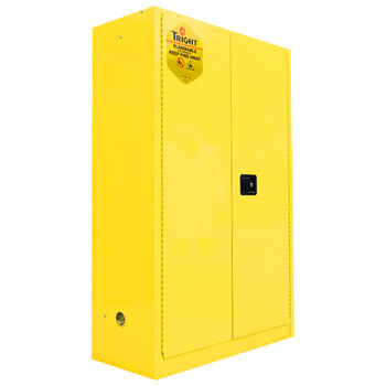 Tright/tirui safety cabinet flammable chemical liquid safety cabinet titanium rui tf0450 45gal double door flammable liquid safety cabinet