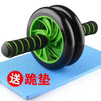 Zhizhoujian abdominal wheel abdominal muscle wheel men's abdominal exercise fitness equipment women's home belly reducing silent wheel 16-inch two-wheel abdominal wheel + kneeling pad + hand guard + bracket