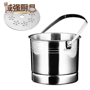 Fancychic stainless steel tiger head ice bucket beer champagne red wine ice wine bucket spit wine bucket ice commercial bar ktv supplies 1l portable ice bucket - with ice clamp suitable for ice cubes