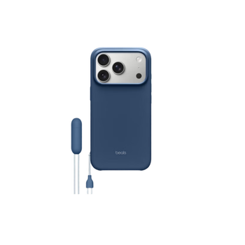 99% new apple beats model iphone 17pro stand protective case-panyan blue mobile phone case apple 17 mobile phone case apple mobile phone case with stand