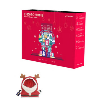 Emo robot charging pile smart light sticker headphones emo robot clothes accessories charging pile christmas model