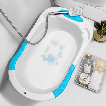 Yusenyi environmentally friendly and odorless baby bath silicone floor mat bathtub anti-slip mat children's bathtub anti-fall shower mat white (tpe environmentally friendly and odorless) bubble length 42 width 25 cm