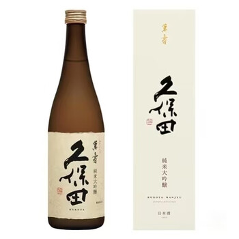 Kubota sake domestic delivery genuine fidelity japan's 14th generation imported sake junmai dairyu kubota manju 720ml 1 bottle date 2025