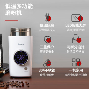 Brez german imported quality multifunctional grinder electric grinder small pulverizer dry grinding powder chinese medicine household shangbai