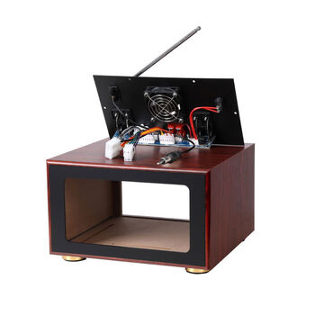 Toyota (toyota) toyota corolla prado domineering cool road ze car cd player modified home audio wooden chassis shell no. 3 chassis wood grain