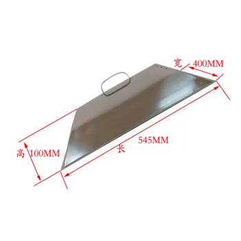 Yusenyi stainless steel rice roll machine cover commercial kitchen stove accessories dust-proof thermal insulation pressurized pot cover bra steamed rice roll rice special 201 rice roll cover