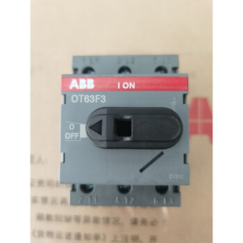 Abb isolation switch ot63f3 ot80f3 three-pole rail mounting ot80f3
