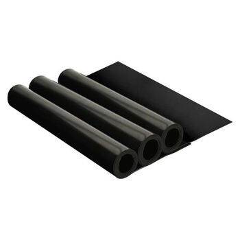 Mo peng insulating blanket high voltage insulating rubber pad insulating mat 10kv rubber plate distribution room carpet 5m insulating floor mat insulating mat distribution room 3mm black flat surface 1m x 10m full roll