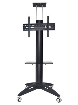 Xingdian tv stand aluminum alloy floor-standing video machine mobile stand movable cart 506575 inches black 800*700*1900mm