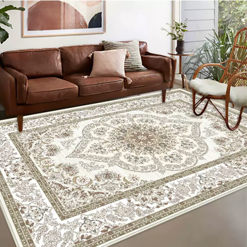 Yusenyi american ethnic style carpet european style living room sofa floor mat tea table mat home bedroom full room bed baiwei classic european style 8 120x200 cm new upgrade mite-free technology