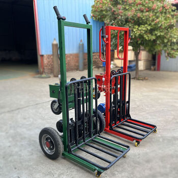 Zhong zhanggui tiger car electric lift truck hydraulic portable small stacker warehouse loading and unloading truck stacking trolley customized