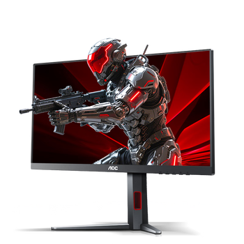 95% new aoc 27-inch 4k overclocked 190hz/fhd 380hz dual-mode hdr400 10bit hardware low blue light delta gaming e-sports monitor aegis u27g4f