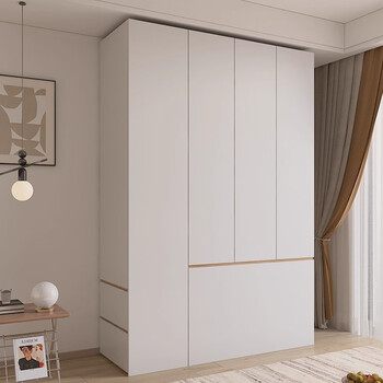 Oneshore tatami bedside table bedside table top and bottom bedside home bedroom storage cabinet narrow cabinet large space wardrobe can be customized length 180*height 240*depth 40 (e0 grade 1.7cm solid wood ecological board)