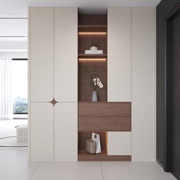 Ruika egger board whole house customization wardrobe sideboard hall cabinet package egger board wardrobe sideboard hall cabinet package 22 square meters