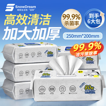 Snowdream japanese kitchen wipes 80 pumps