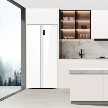 Casarte bcd-630wgcssm7g6u1 zero embedded dual system color crystal side-by-side refrigerator