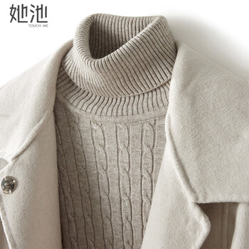 She pool turtleneck slim bottoming shirt 2025 autumn new women's fashion simple pullover sweater