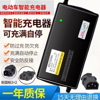 He jiagong is suitable for elaida original electric vehicle charger 36v12ah48v20ah60v30ah72v32ah elaida 60v20ah
