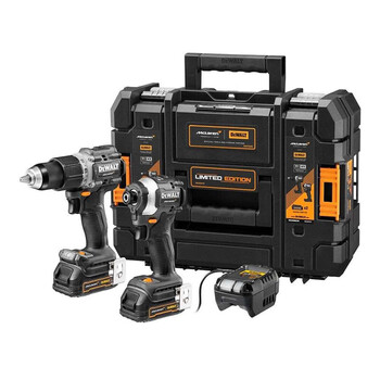 Dewalt mclaren co-branded screwdriver dcf850 impact drill dcd805 tool set for home and industrial installation