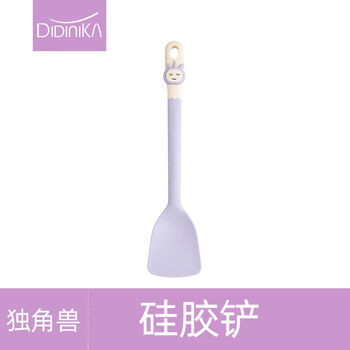 Yusenyi food supplementary tableware silicone spatula didinika kitchen utensils food supplement tool set non-stick special shovel spoon 1 five-piece set