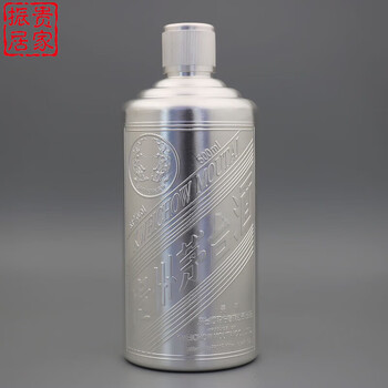 Mppmck maotai sterling silver 999 silver wine bottle ornaments preserved and sealed special liquor storage boutique 500ml wine set housewarming gift pure silver (about 390 grams)