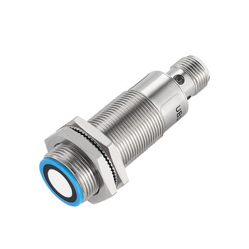 Detecting solid and liquid small objects with high precision small blind zone ultrasonic ranging sensor induction switch lgub1000 npn 1 meter