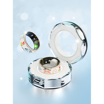 Hkmw xiaomi (mi) same style 2025 chinese valentine's day new style/new smart monitoring ring/exercise monitoring/heart rate blood pressure blood pressure sharing new single ring no. 8