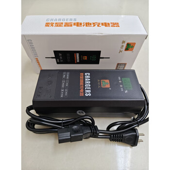 He jiagong electric vehicle charger three-wheel two-wheel xinsongzheng national standard anti-reverse connection smart maintenance belt anti-counterfeiting 48v60v72v 48v45a universal t hole