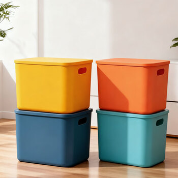 Shengni shangpin storage box organizing box sundries household snacks toys toy snack organizing basket storage box desktop storage box large heightened style - 1 pack